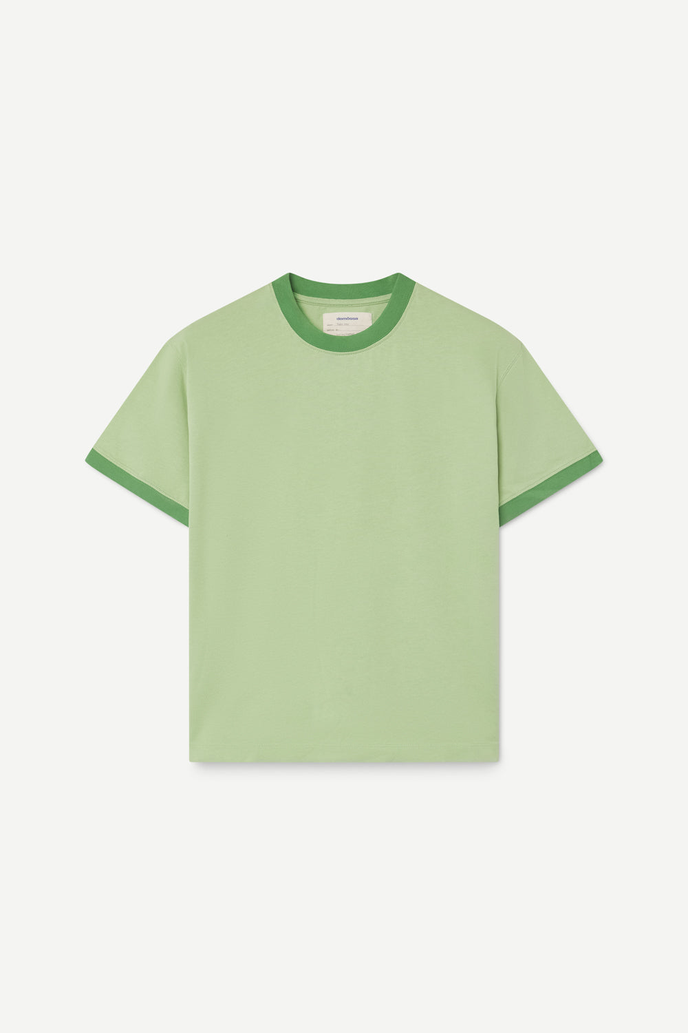 【baserange】ベロアTシャツ　グリーン　S 二の腕を自然にカバーできる、【オオトロ】のベロアTシャツ vol.261