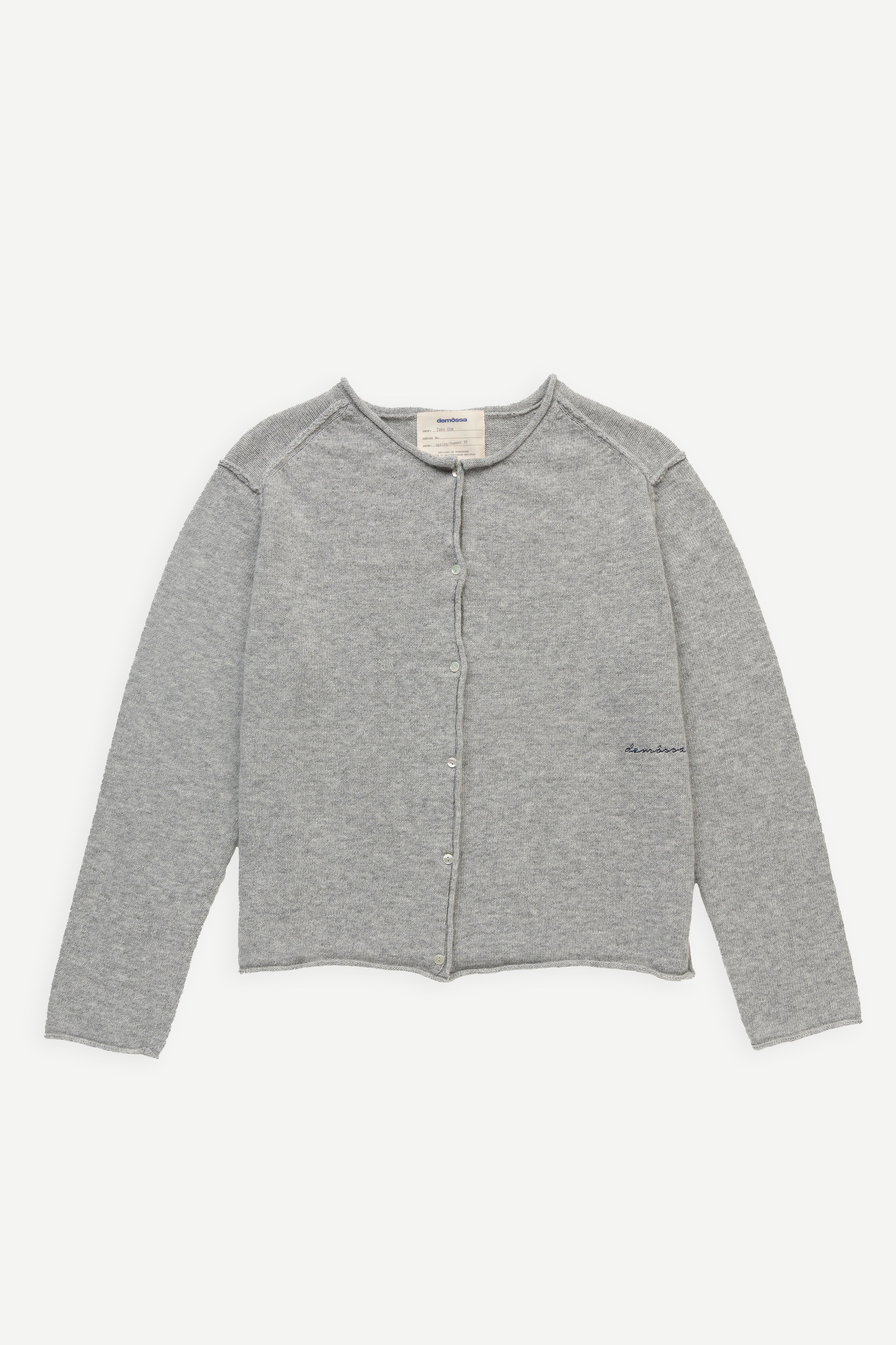 Pippa Grey Cardigan