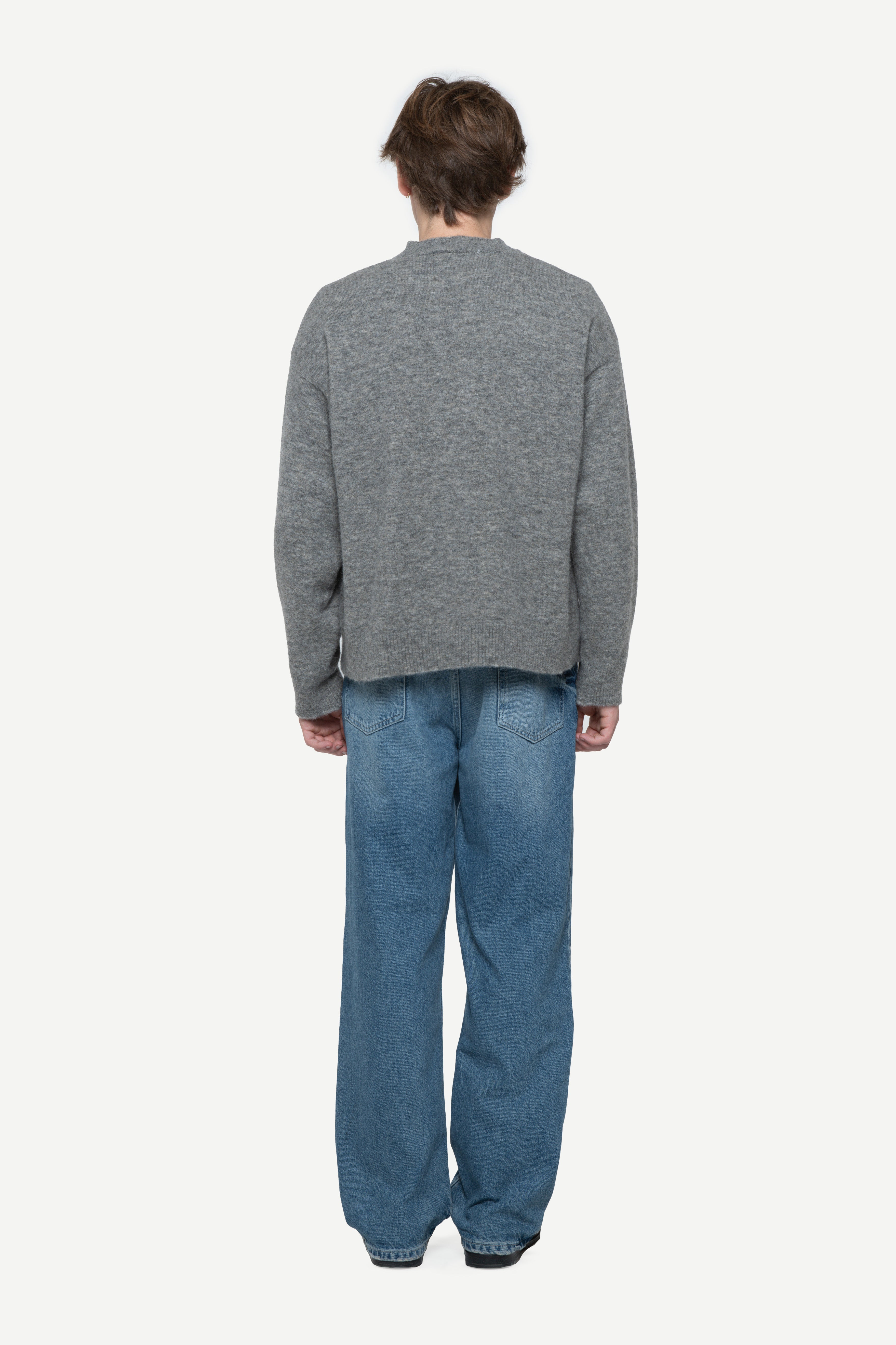 Sielo Grey Alpaca Sweater