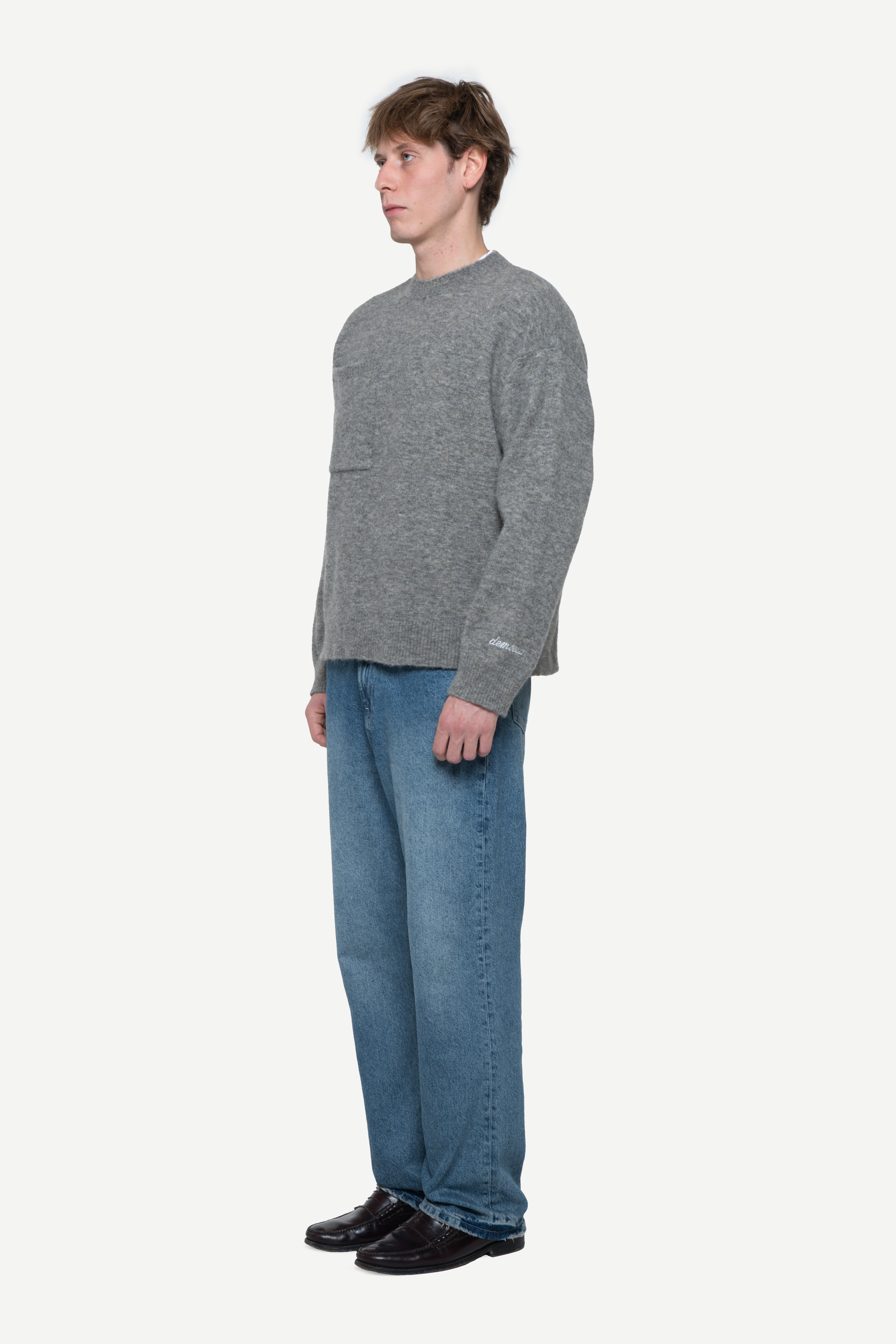 Sielo Grey Alpaca Sweater