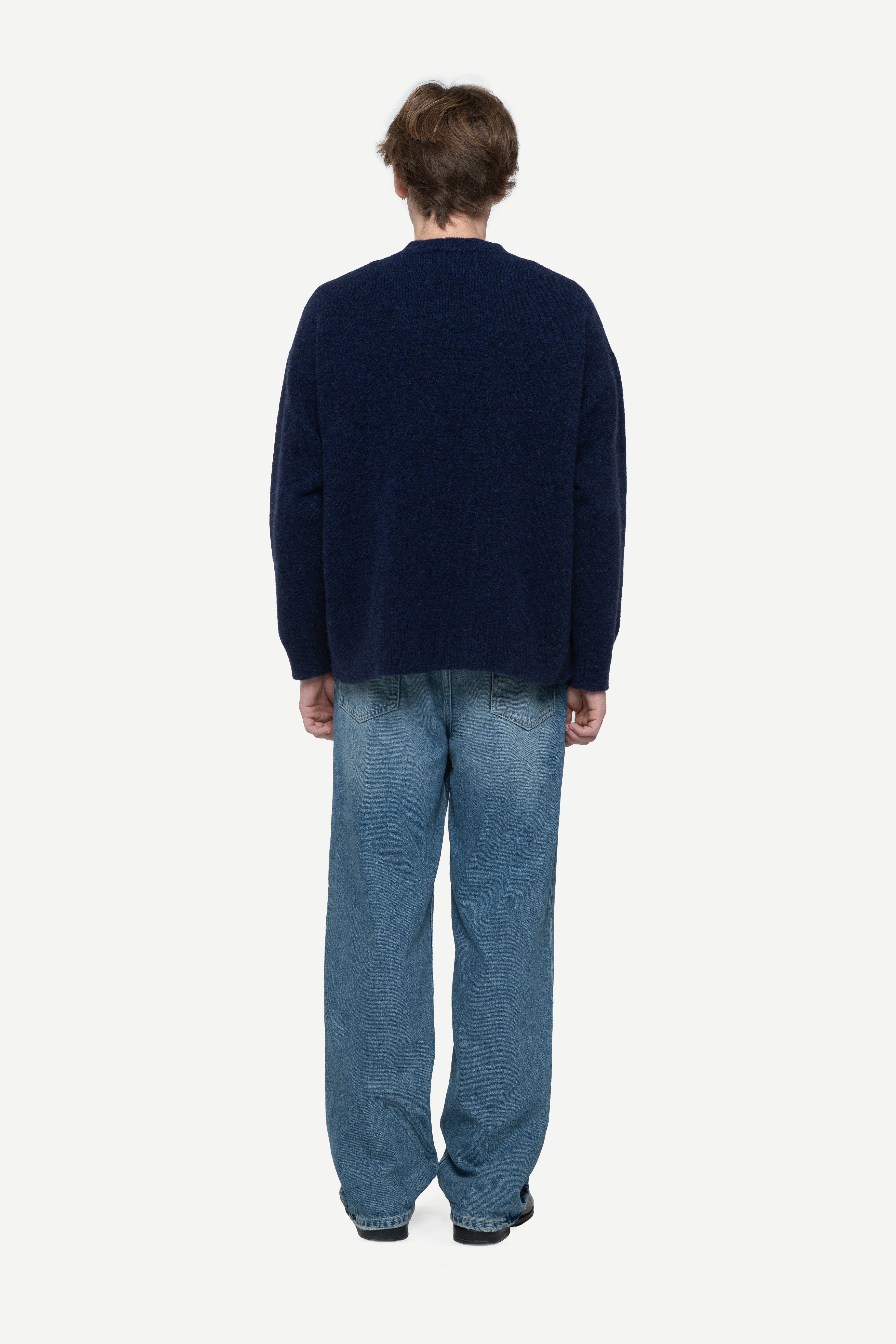 Sielo Navy Alpaca Sweater