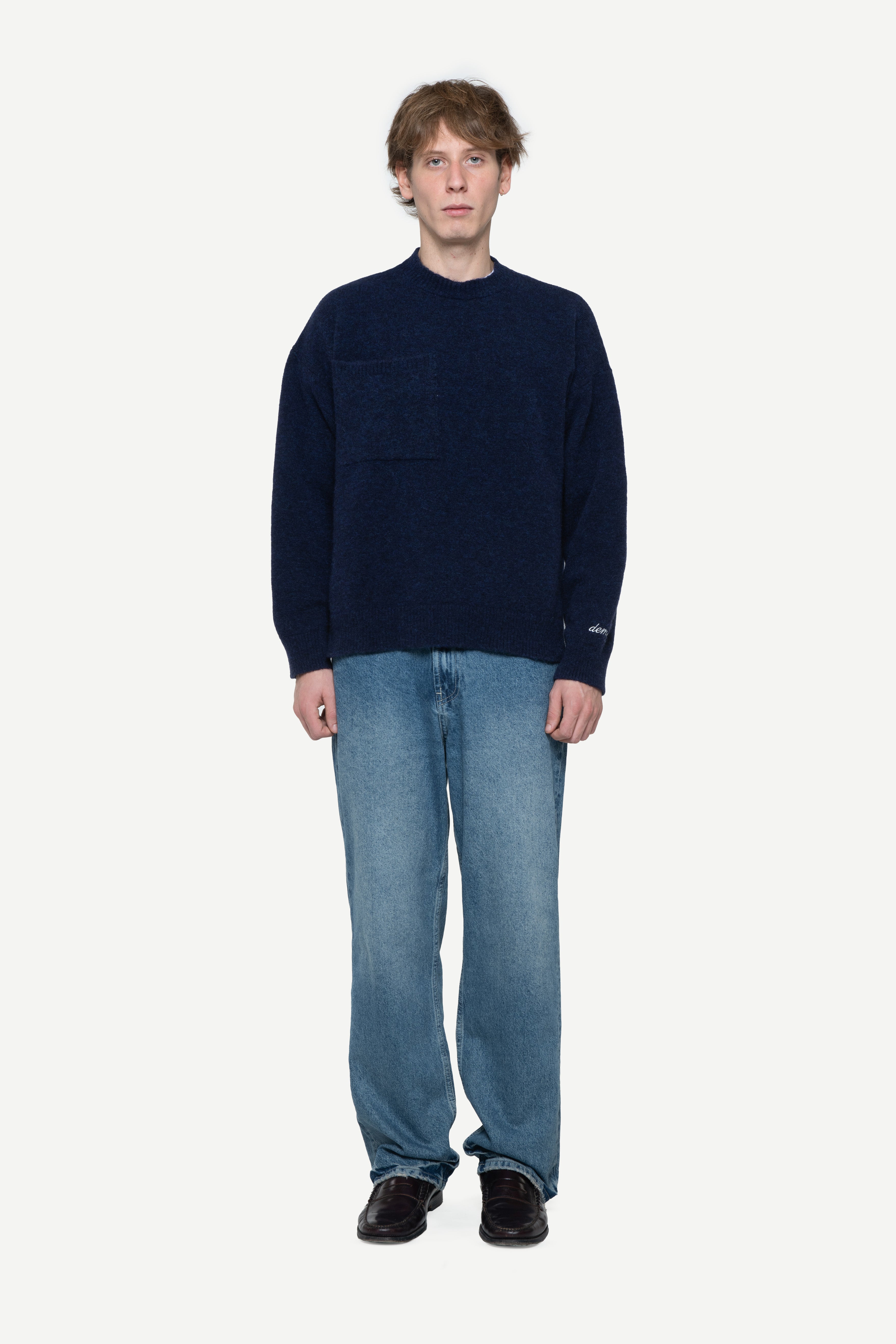 Sielo Navy Alpaca Sweater