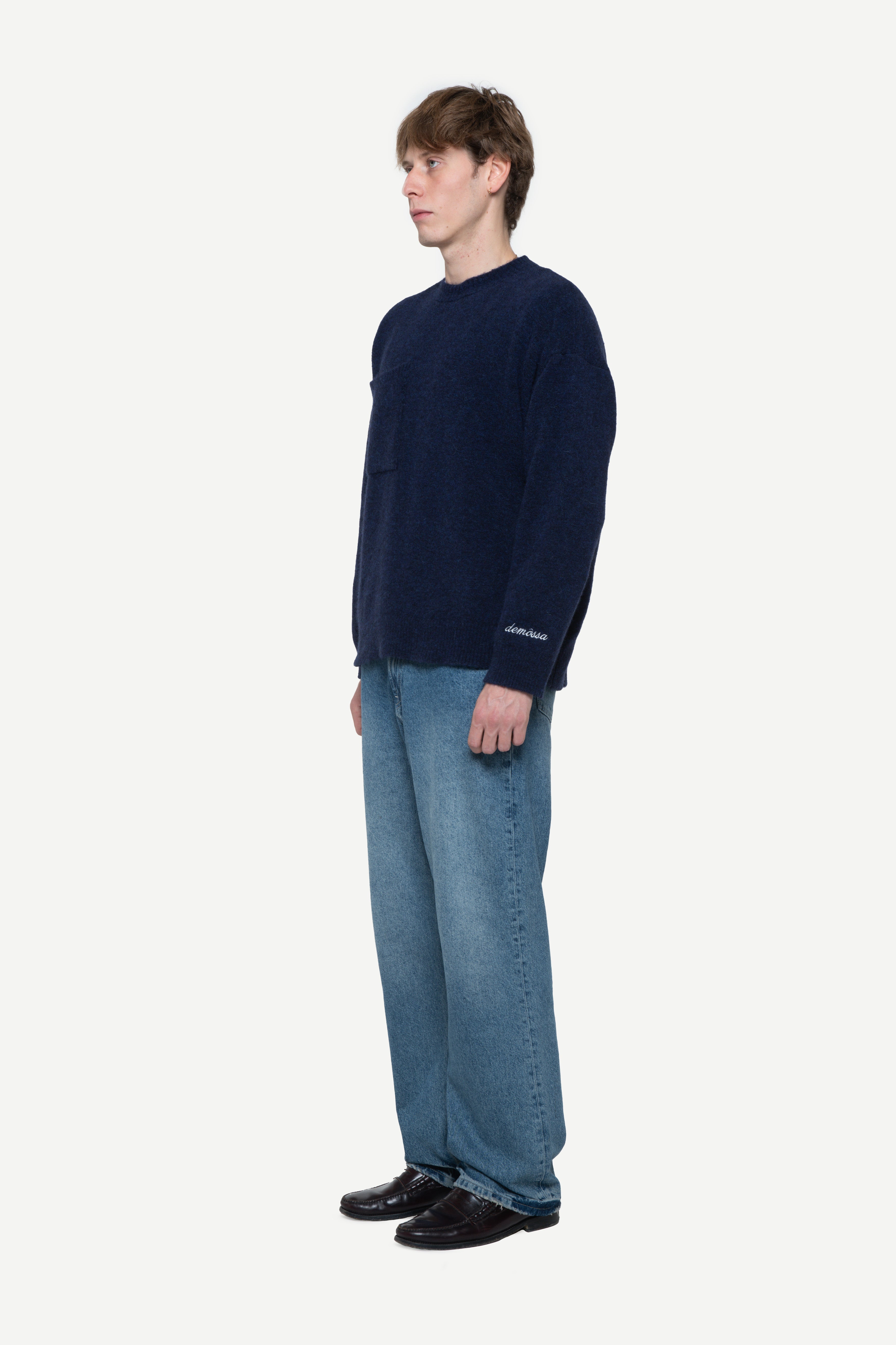 Sielo Navy Alpaca Sweater