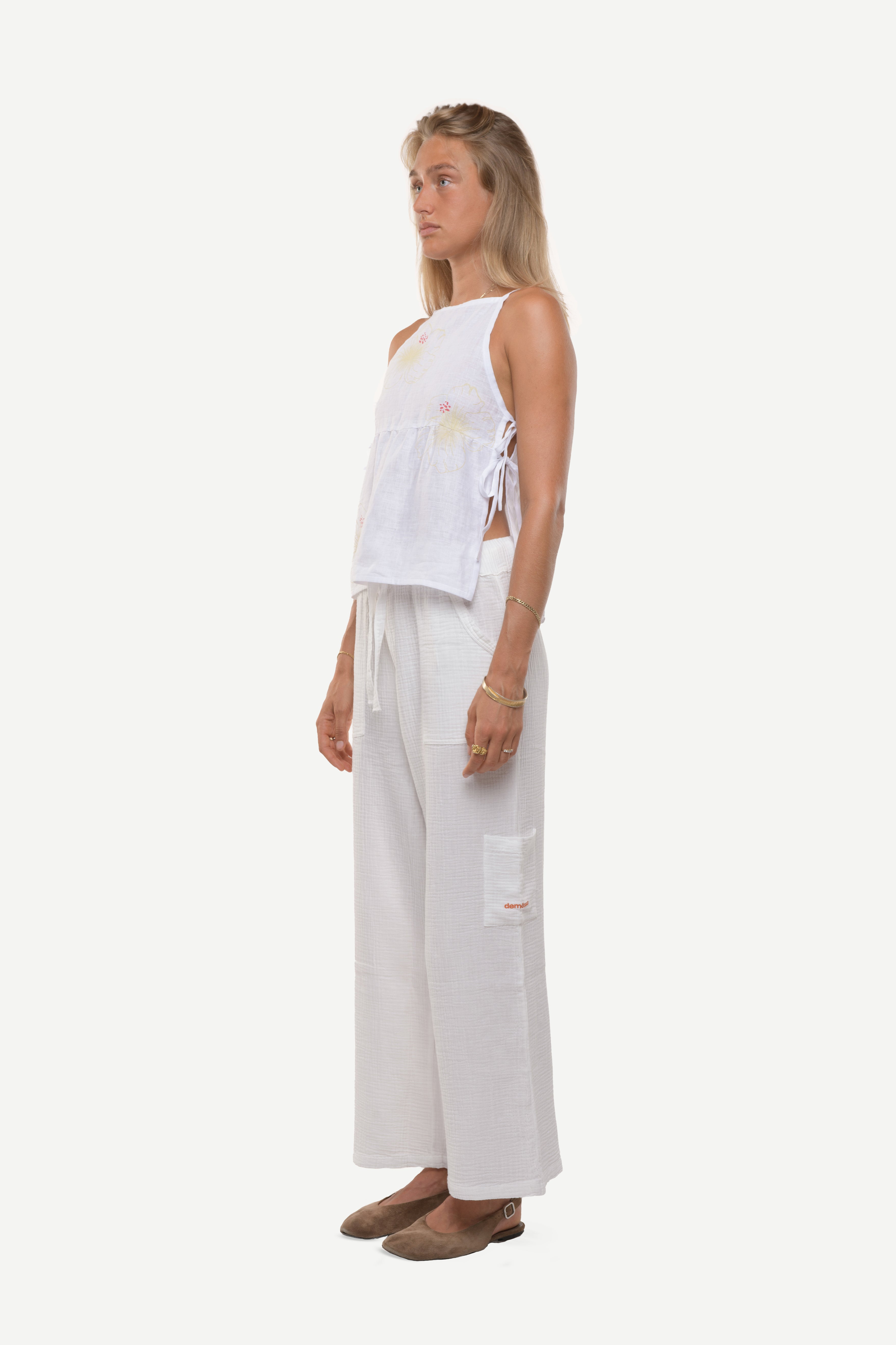 Demusa Linen Top