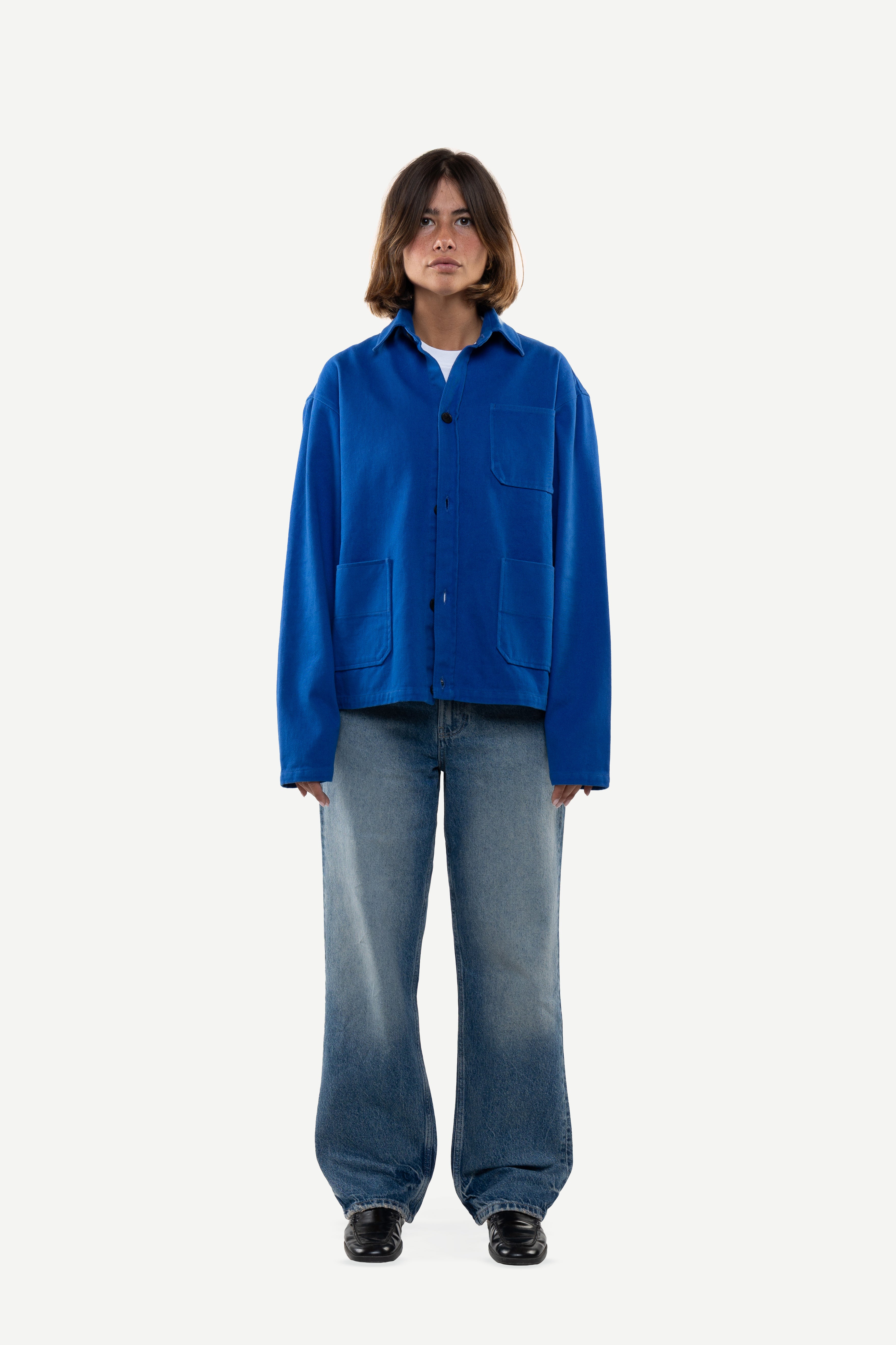Guava Blue Overshirt