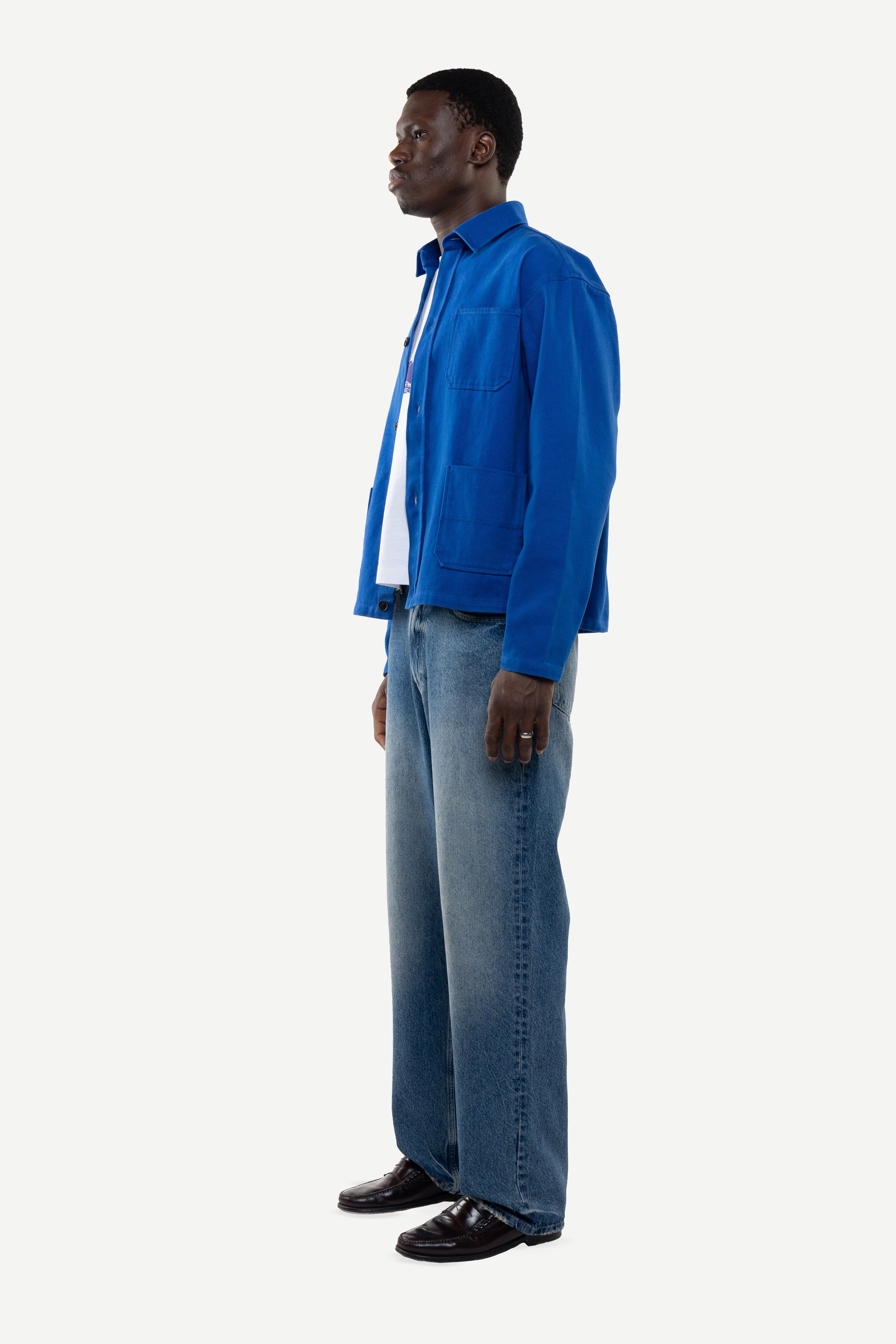 Guava Blue Overshirt