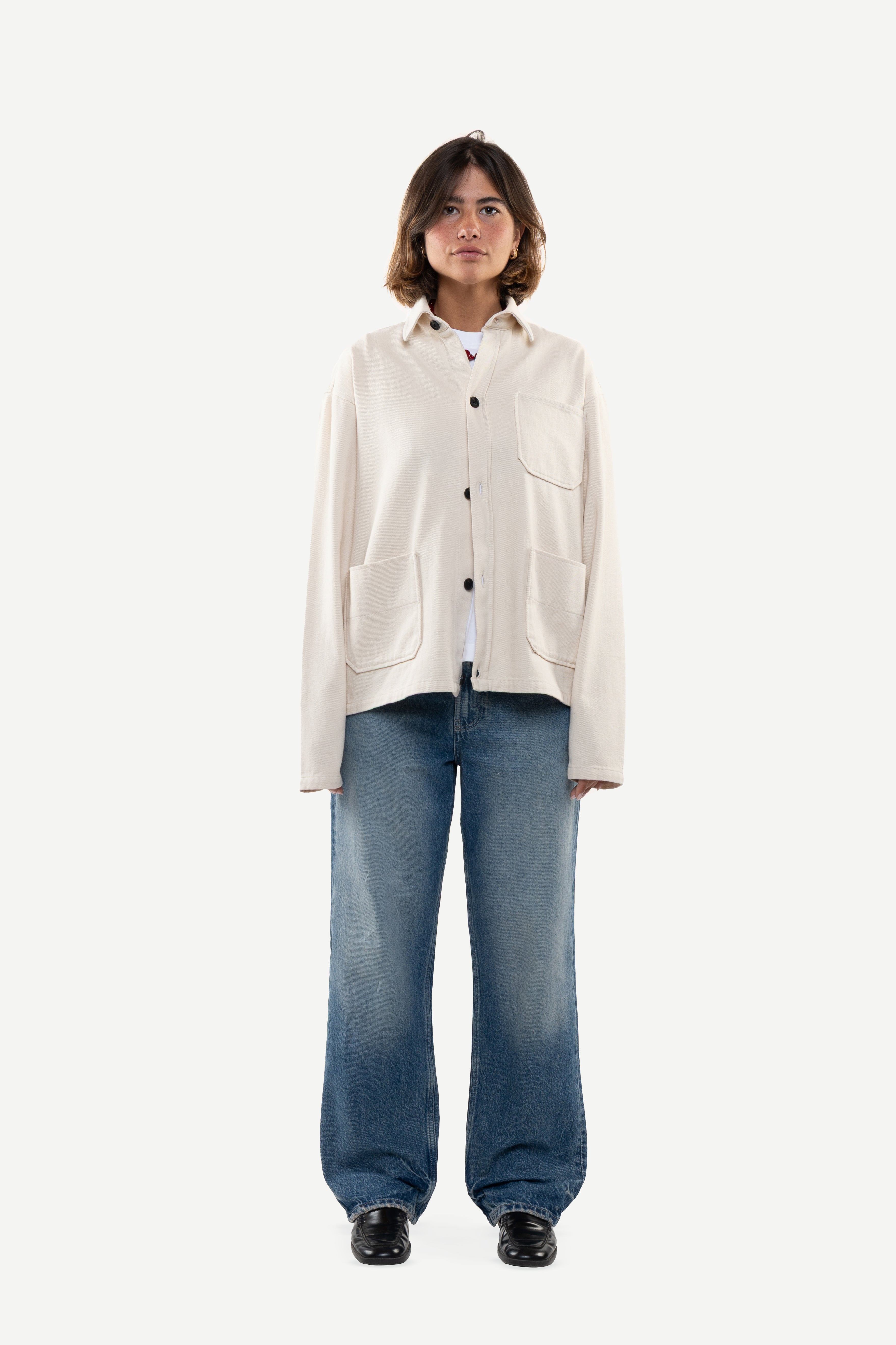 Guava Cream Overshirt