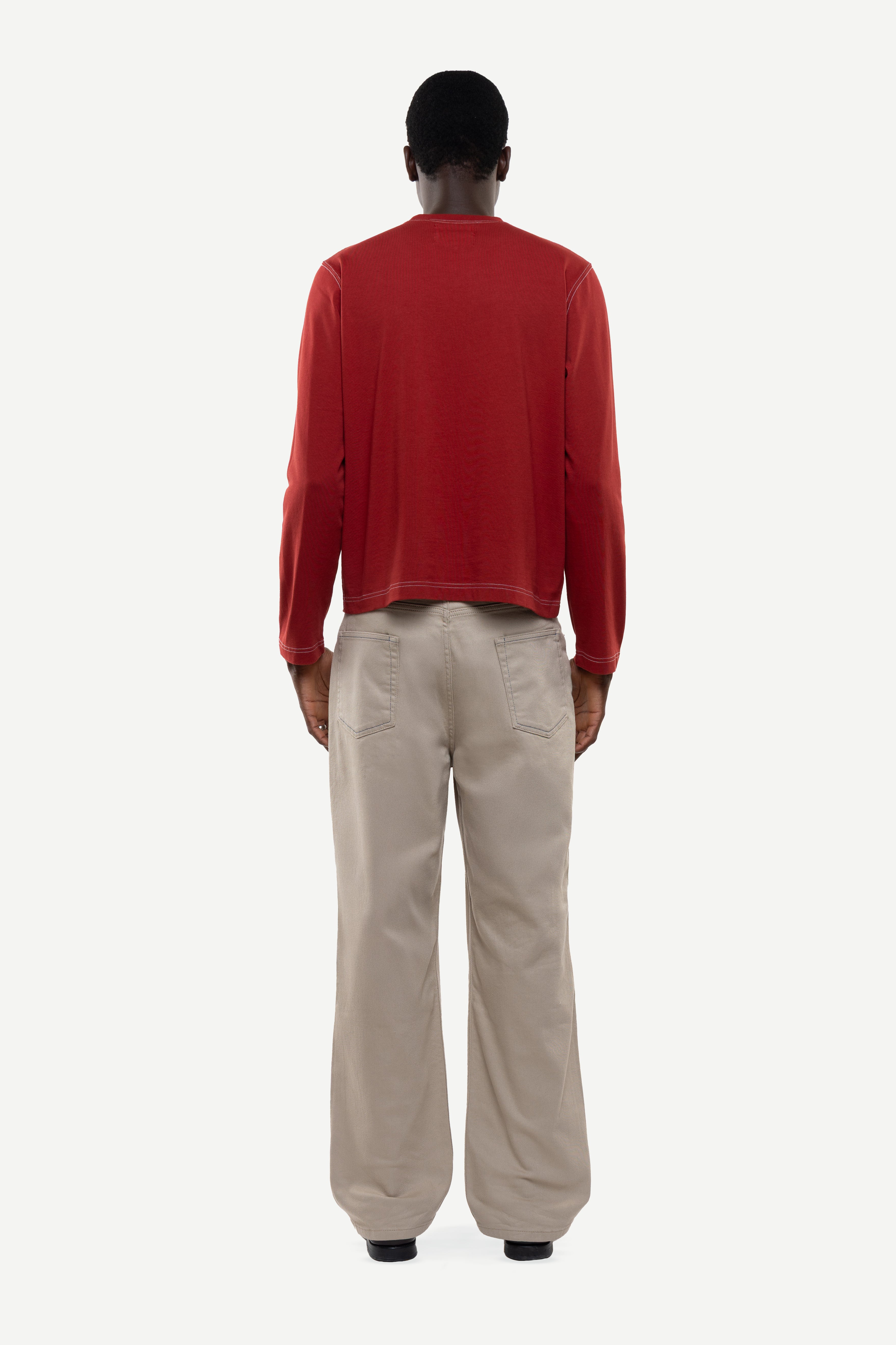 Matthew Red Long-Sleeved T-Shirt