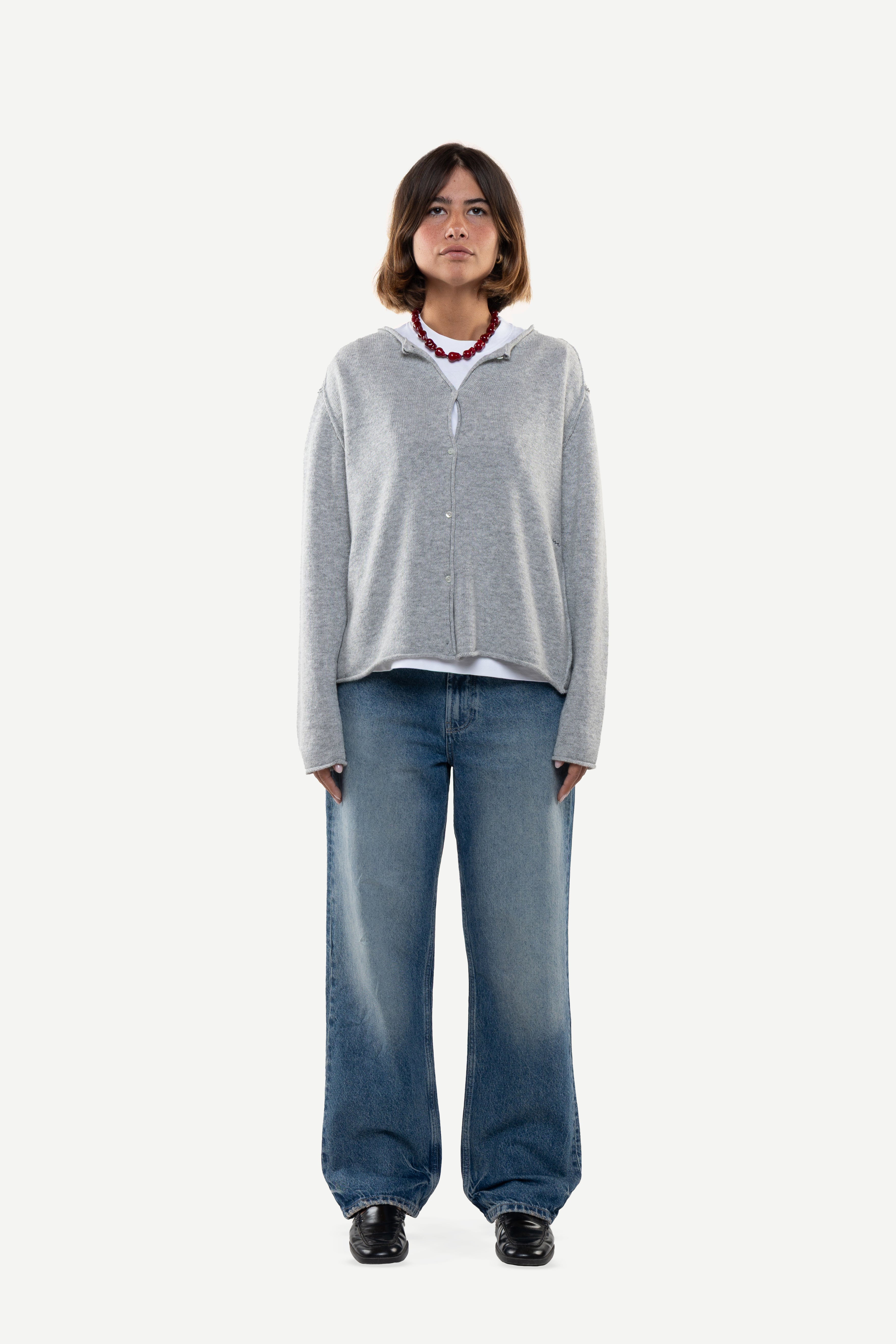 Pippa Grey Cardigan