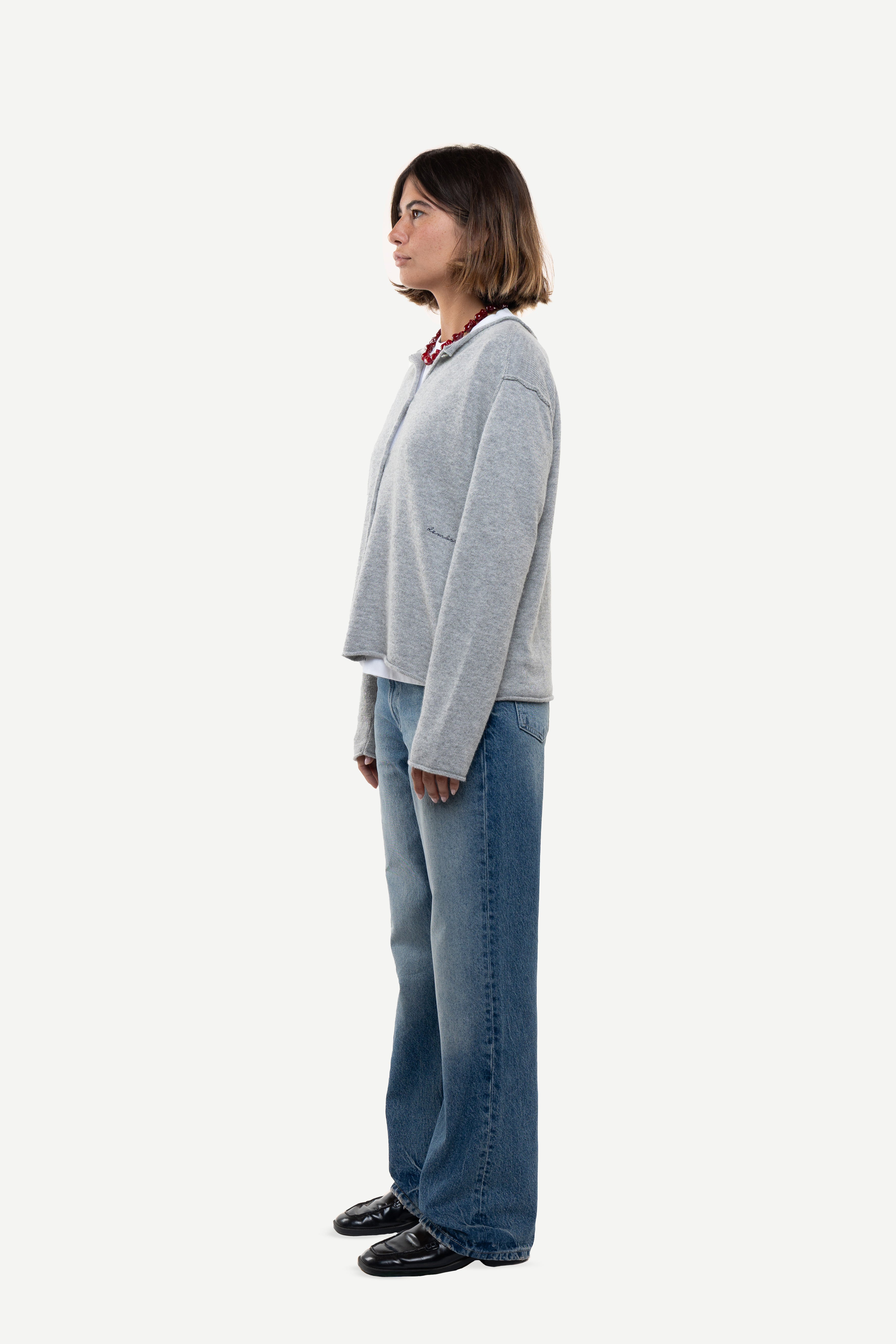Pippa Grey Cardigan