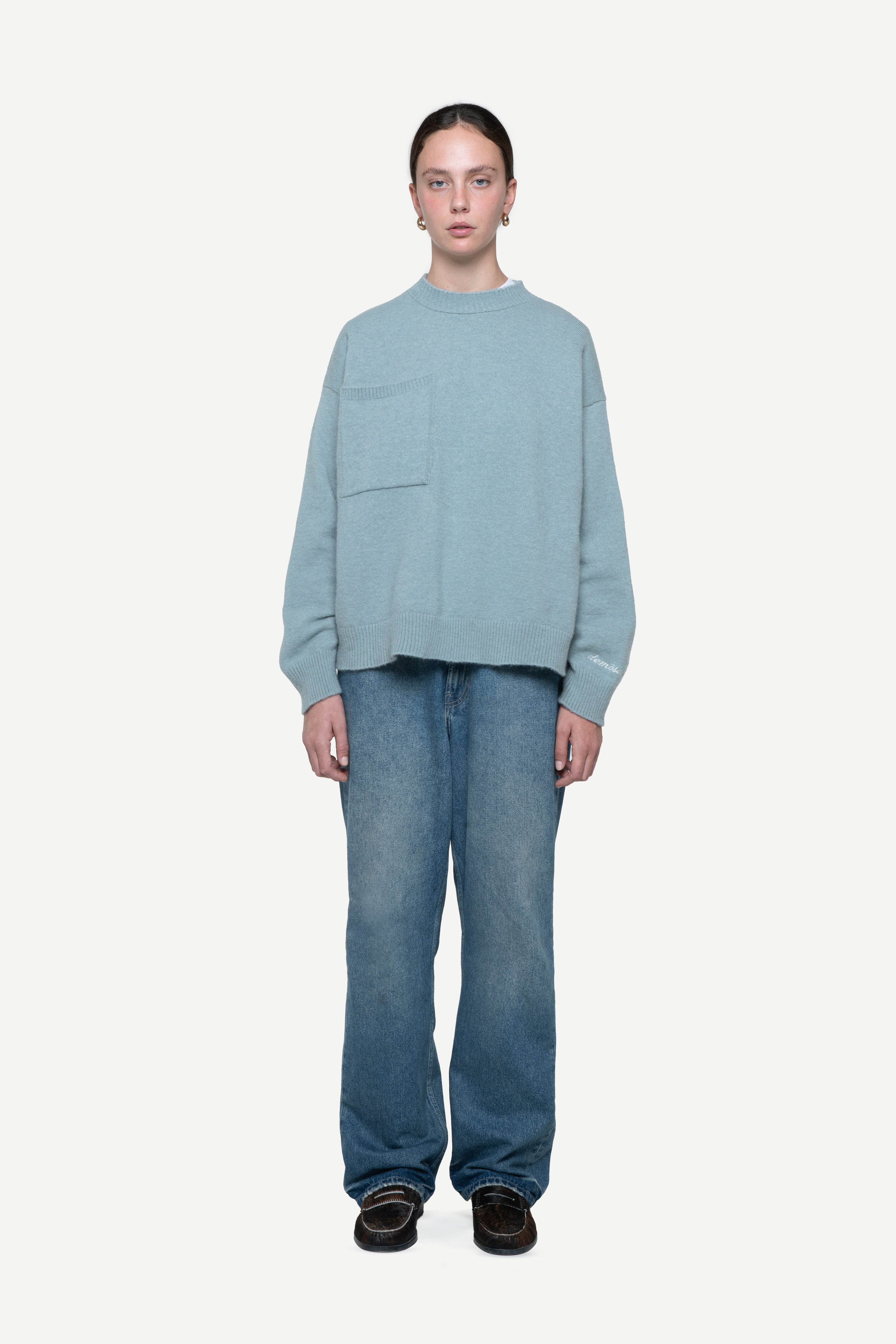 Sielo Turquoise Alpaca Sweater