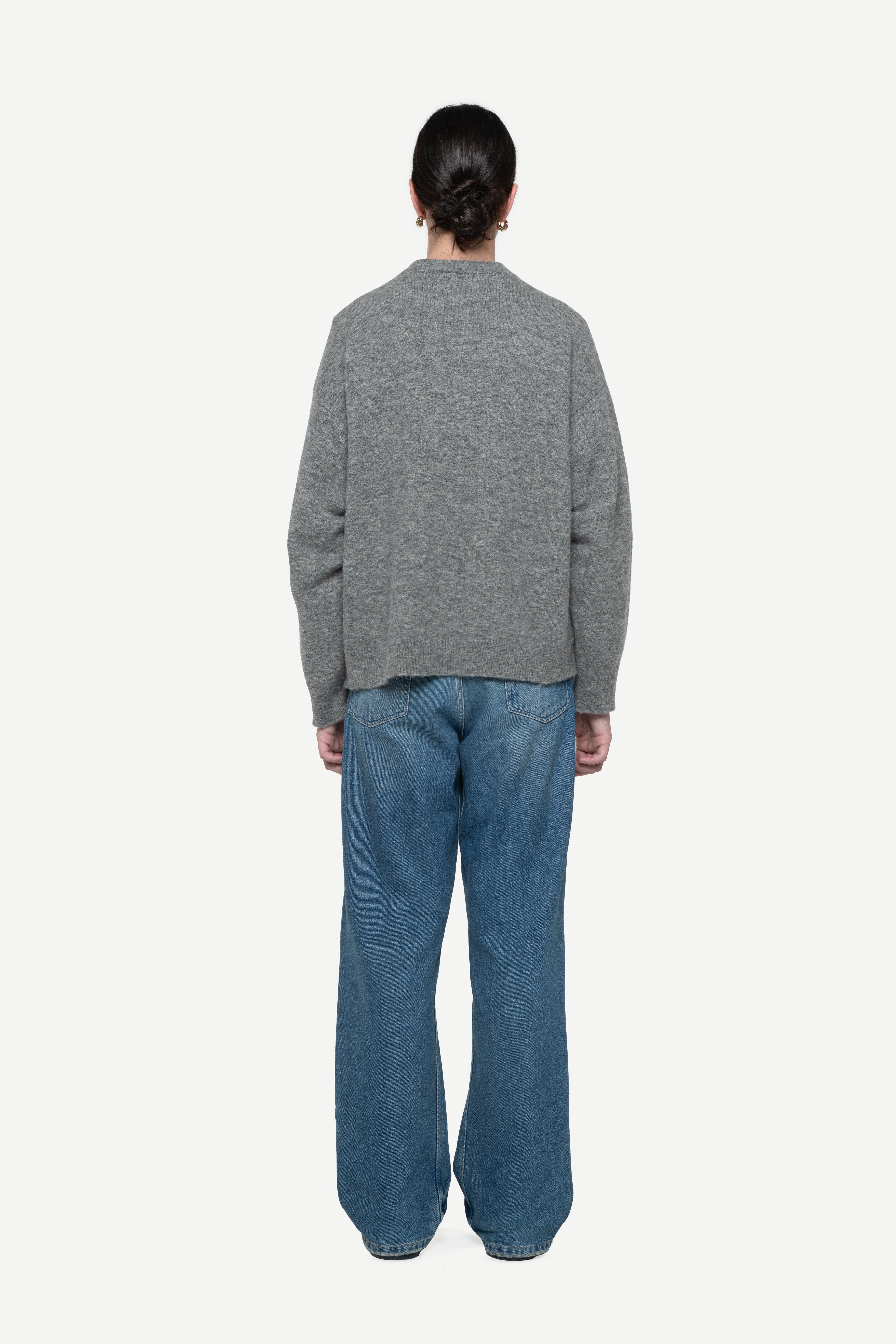 Sielo Grey Alpaca Sweater