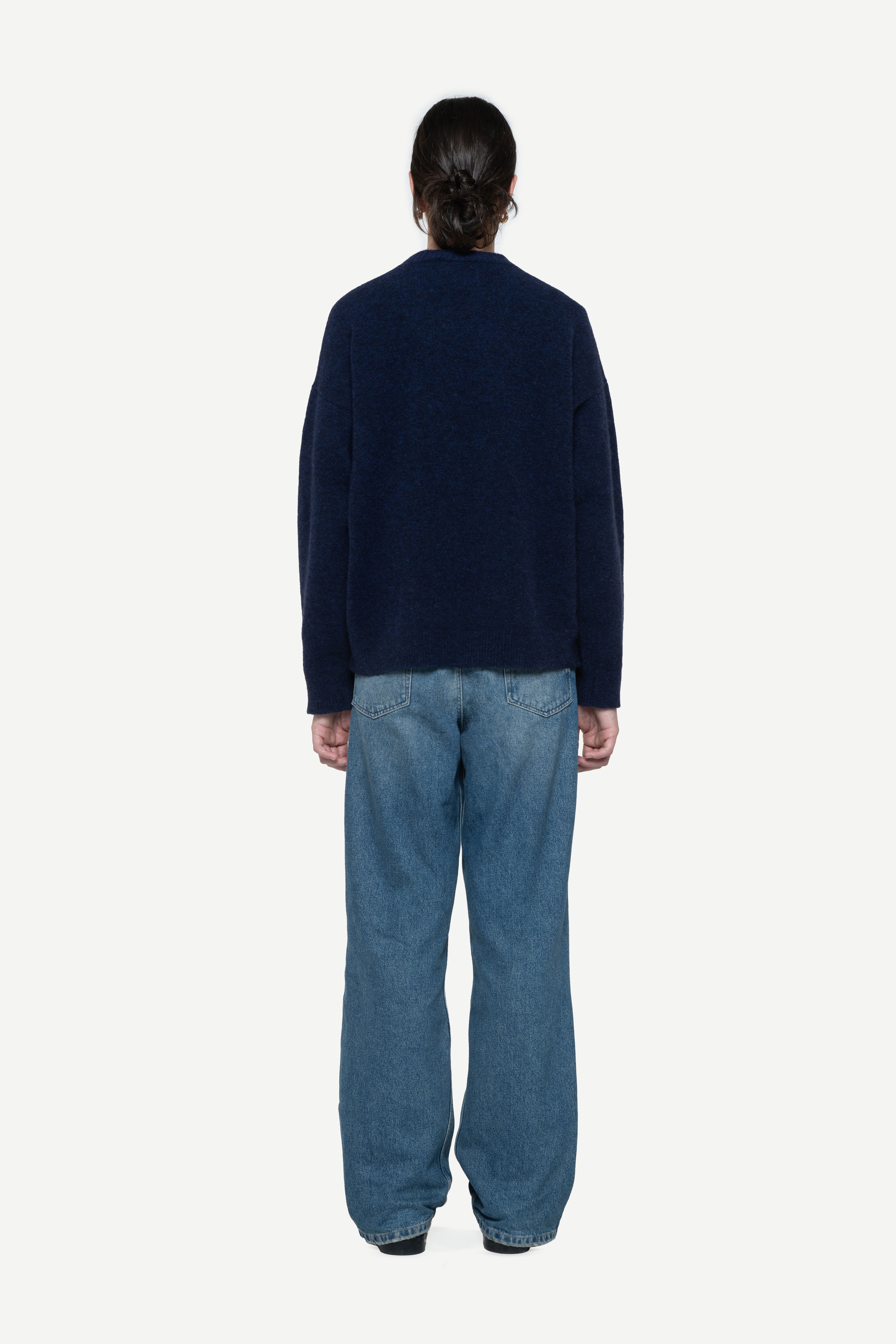 Sielo Navy Alpaca Sweater
