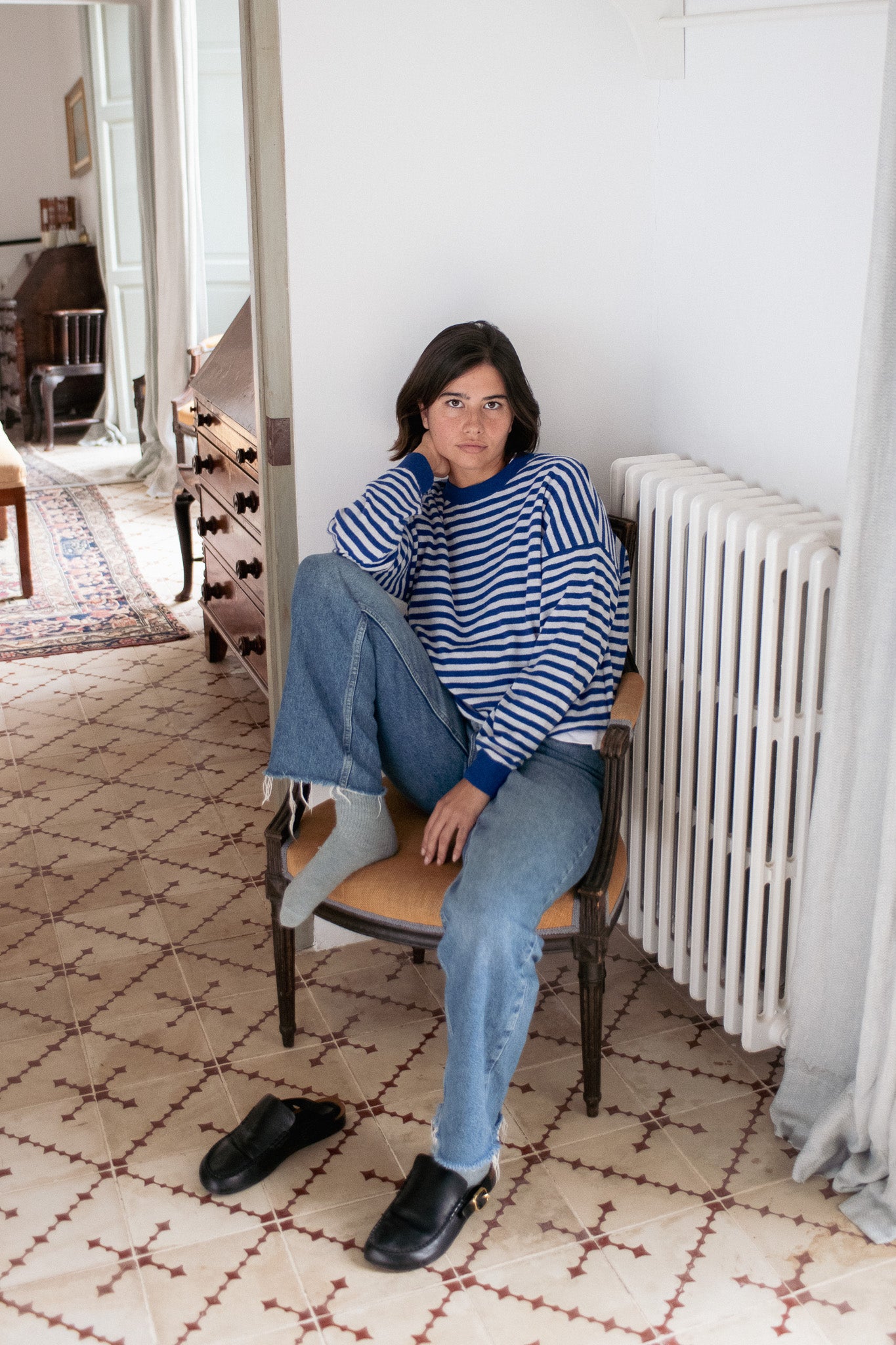 Oliva Blue Sweater