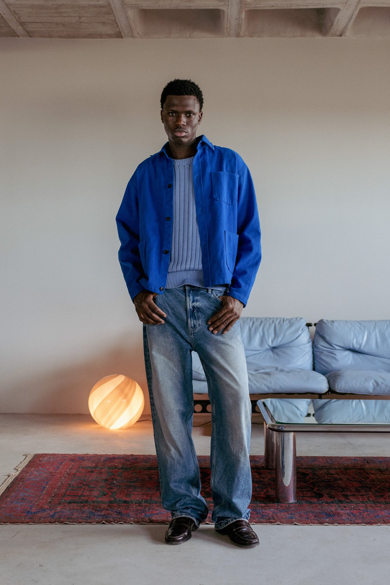 Guava Blue Chore Jacket