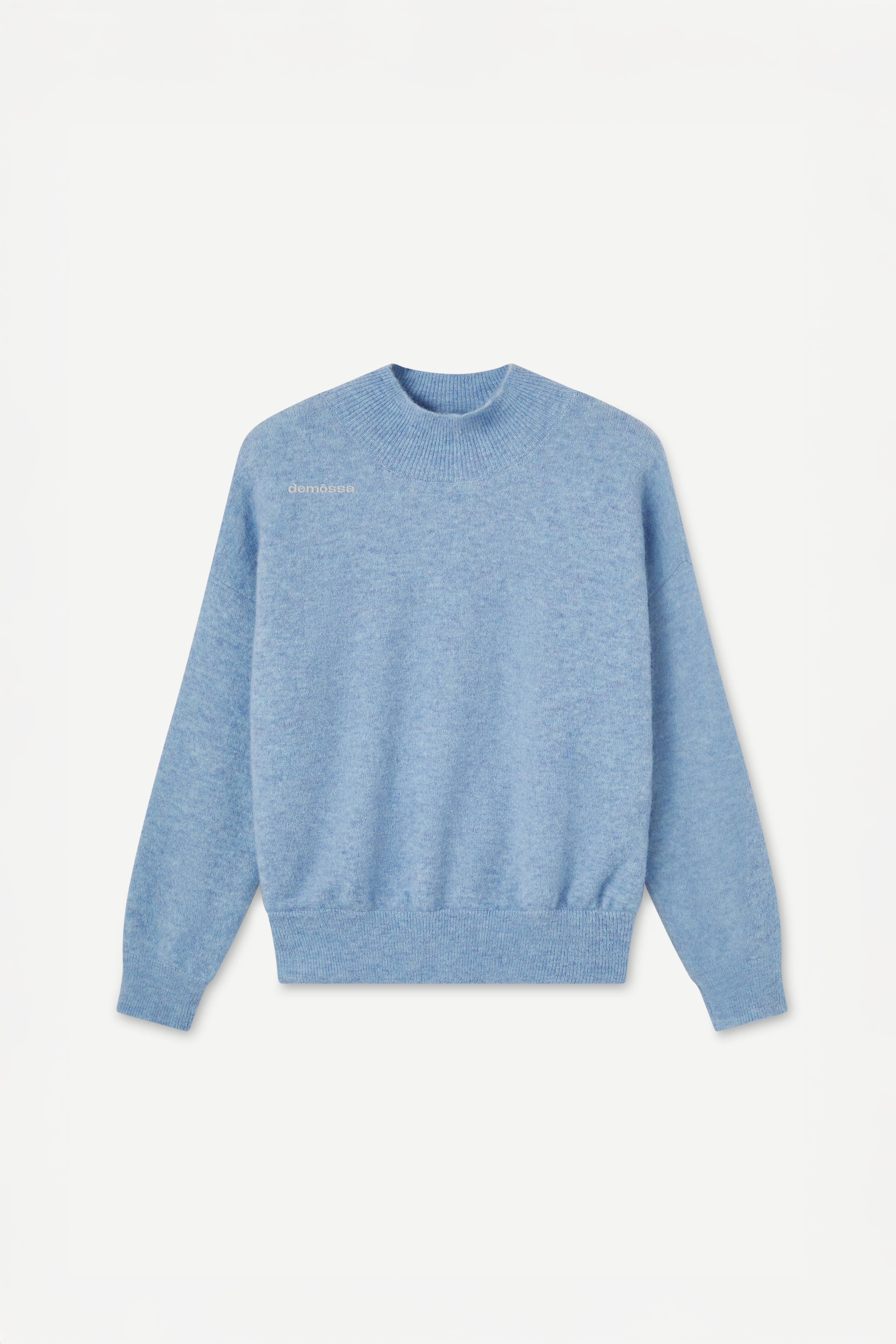 Lassa Blue Alpaca Sweater