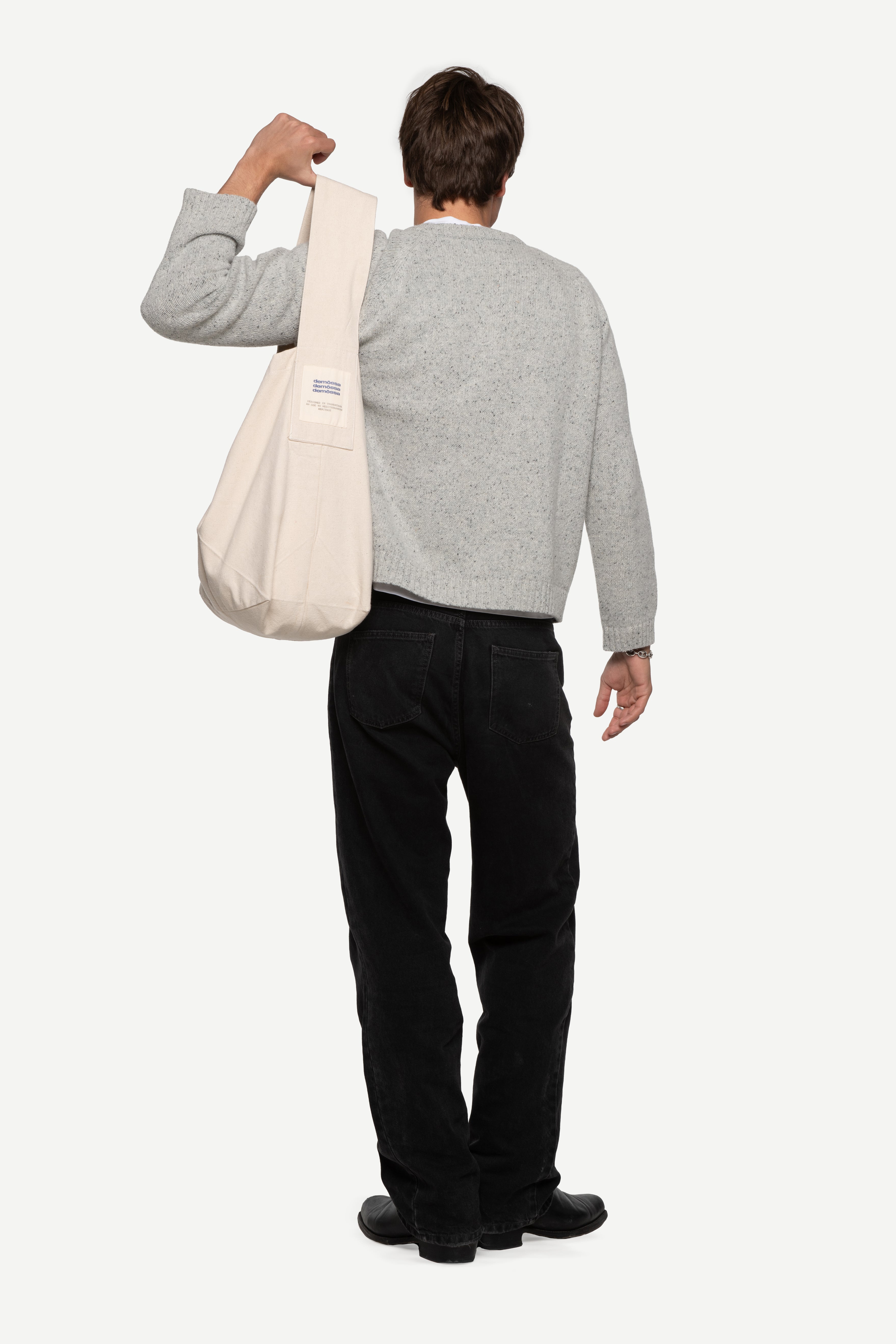 Mossa Cream Tote Bag