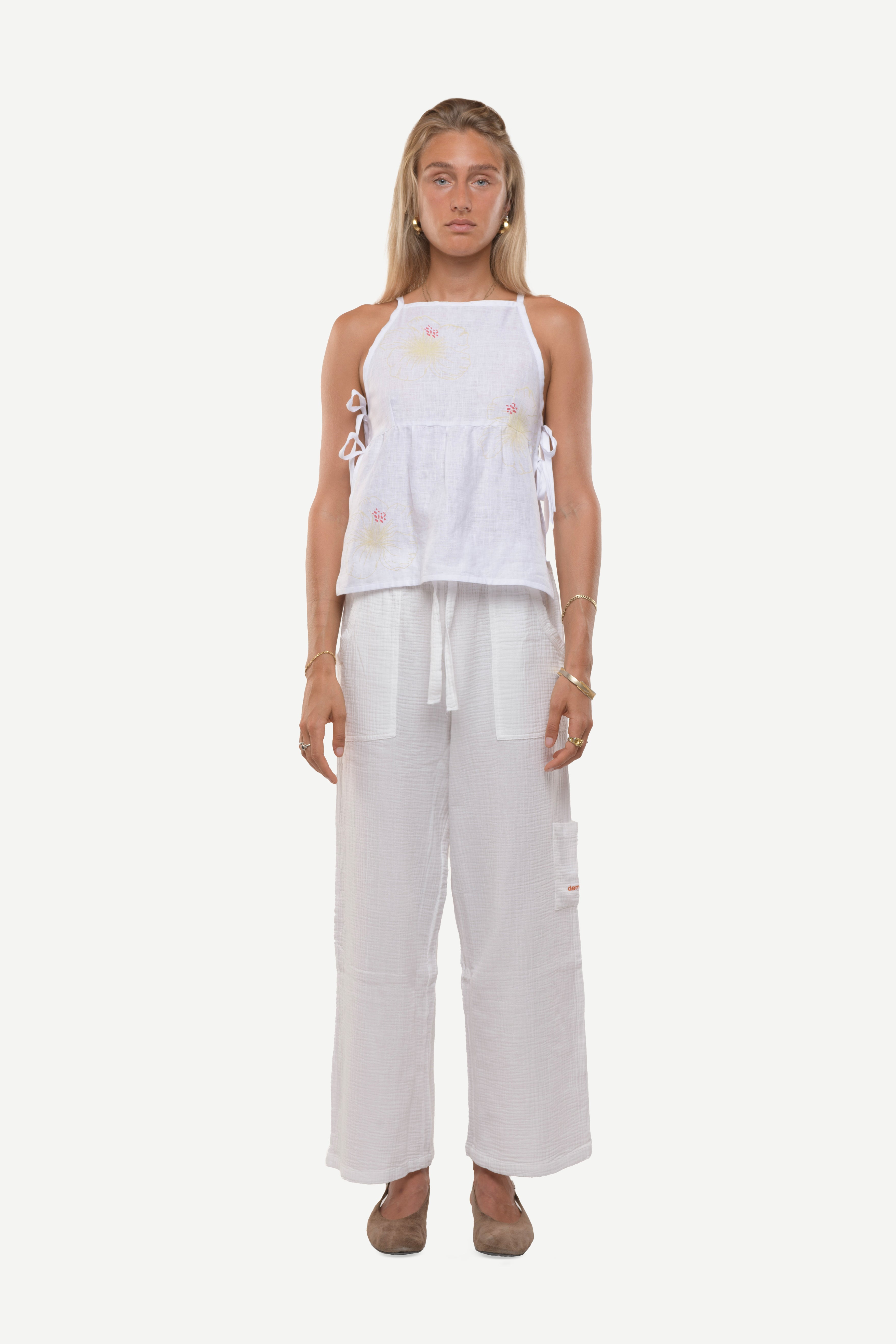 Demusa Linen Top