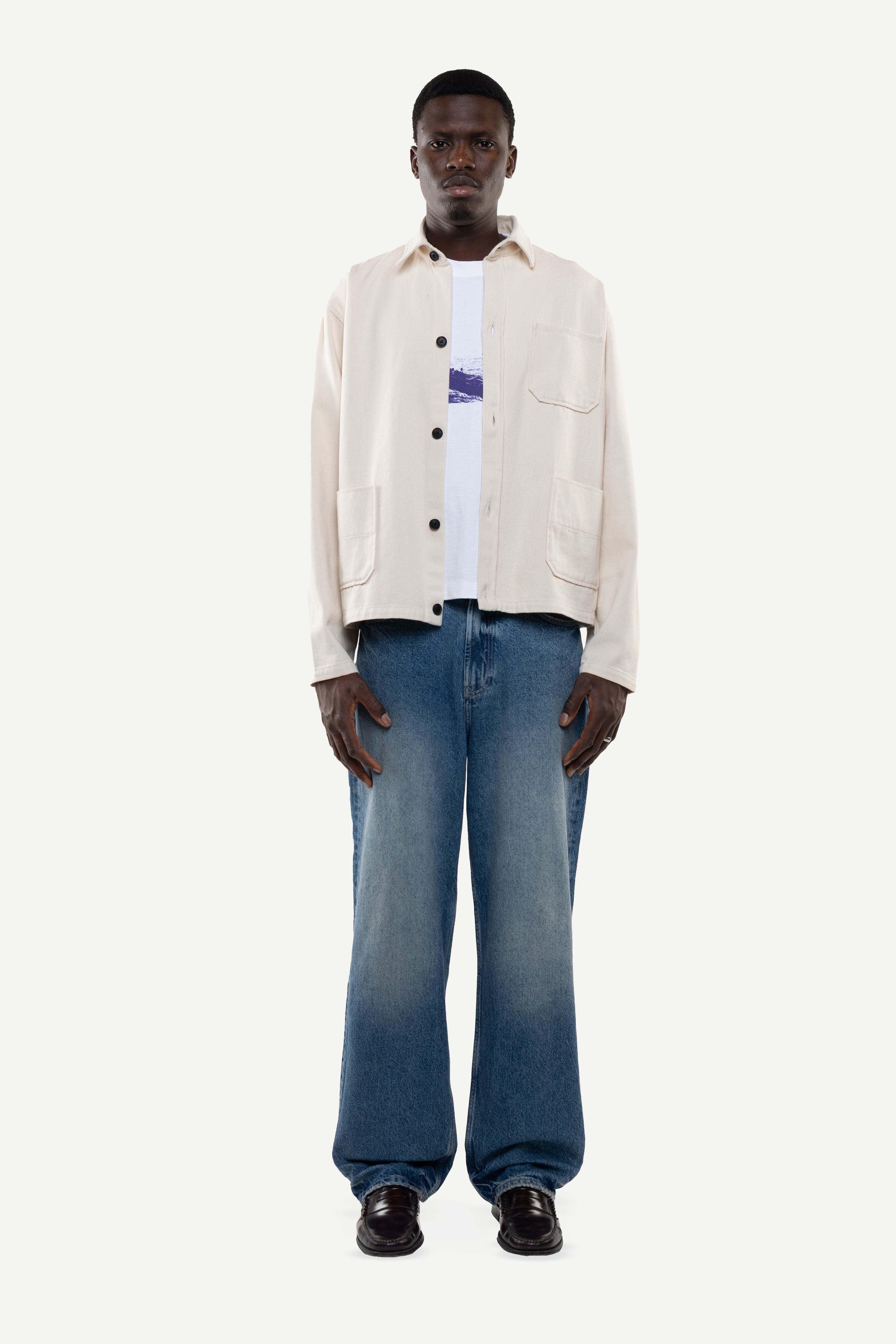 Guava Cream Overshirt