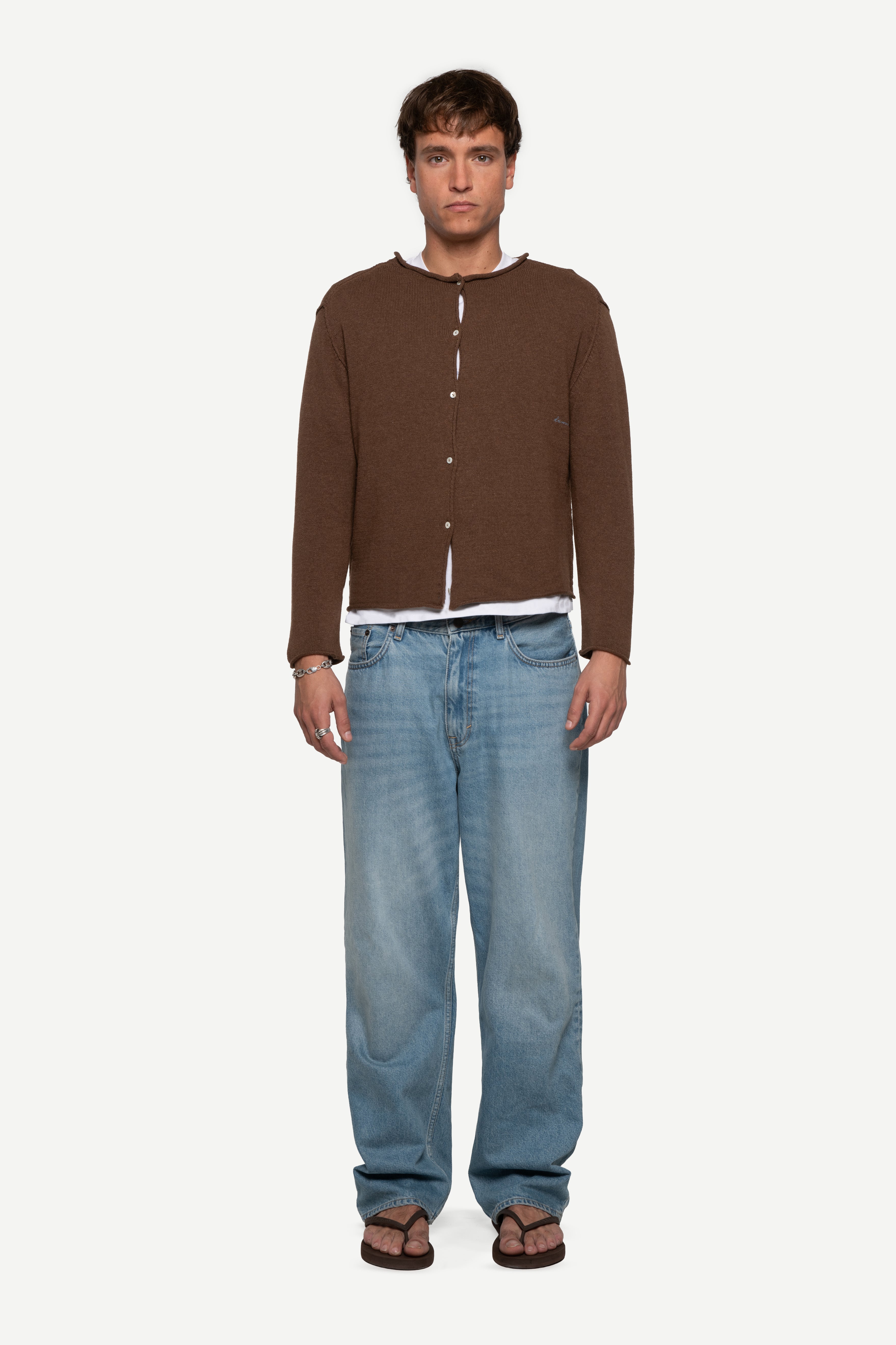 Pippa Chocolate Cardigan