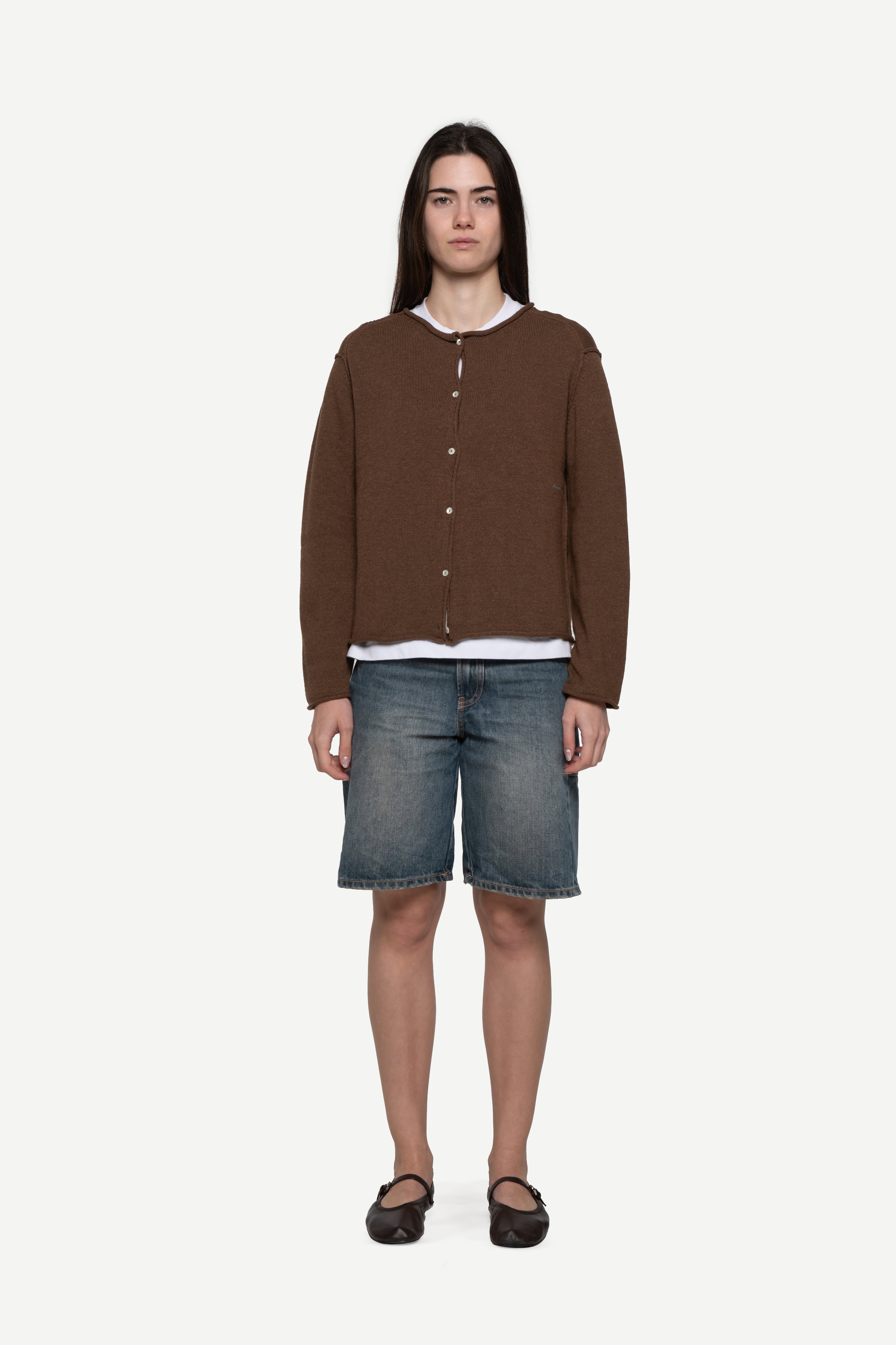 Pippa Chocolate Cardigan
