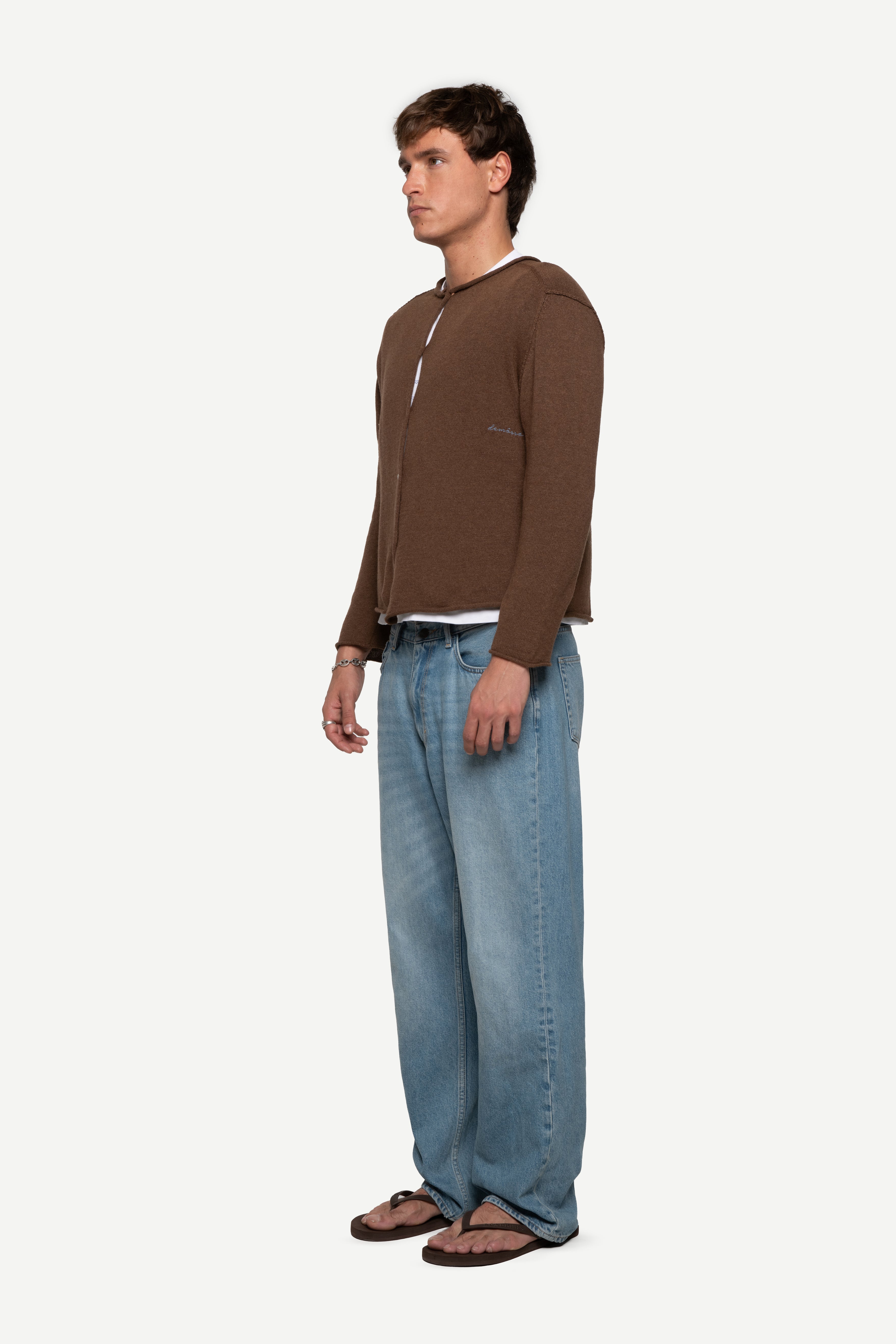 Pippa Chocolate Cardigan