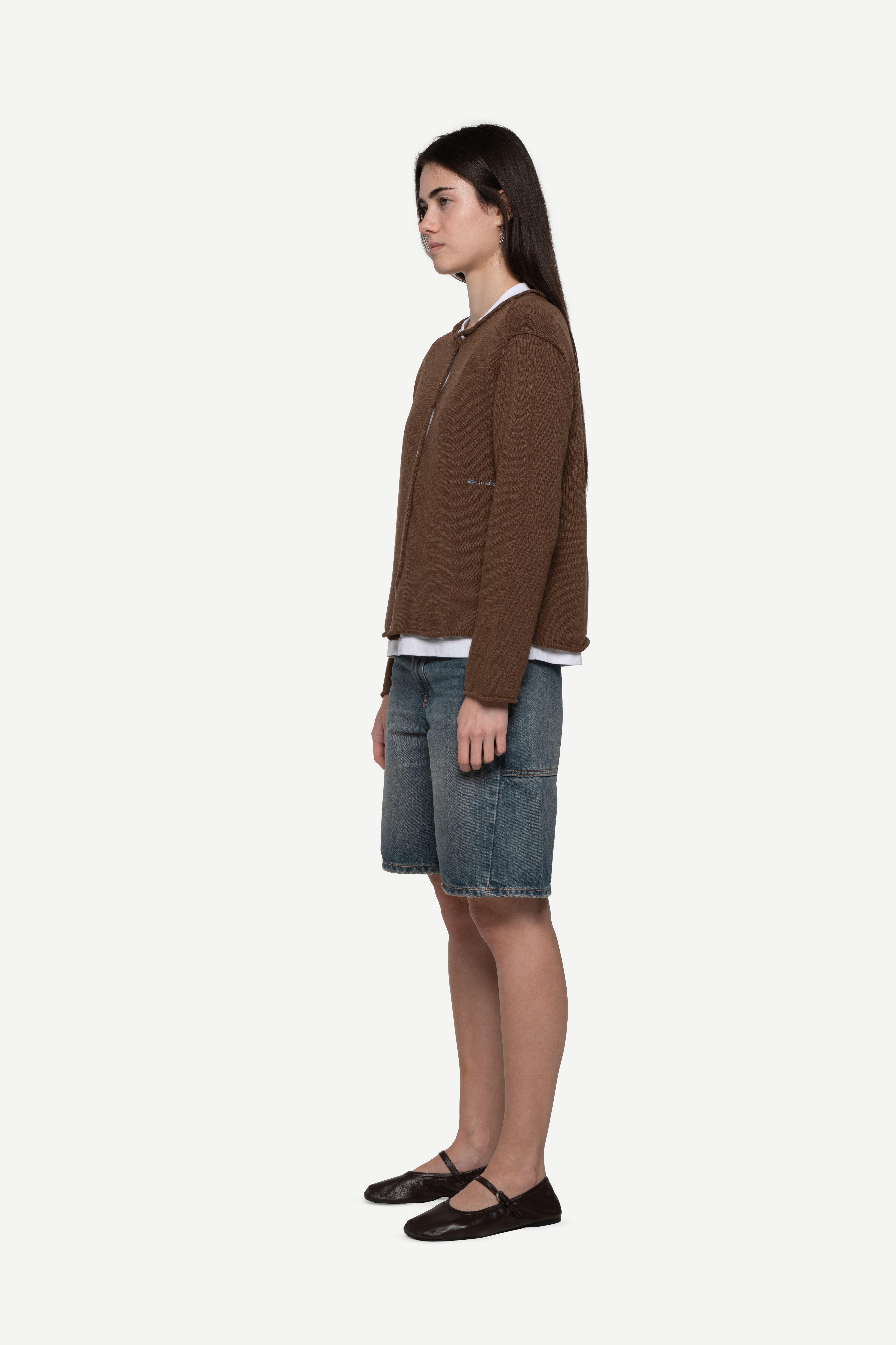 Pippa Chocolate Cardigan