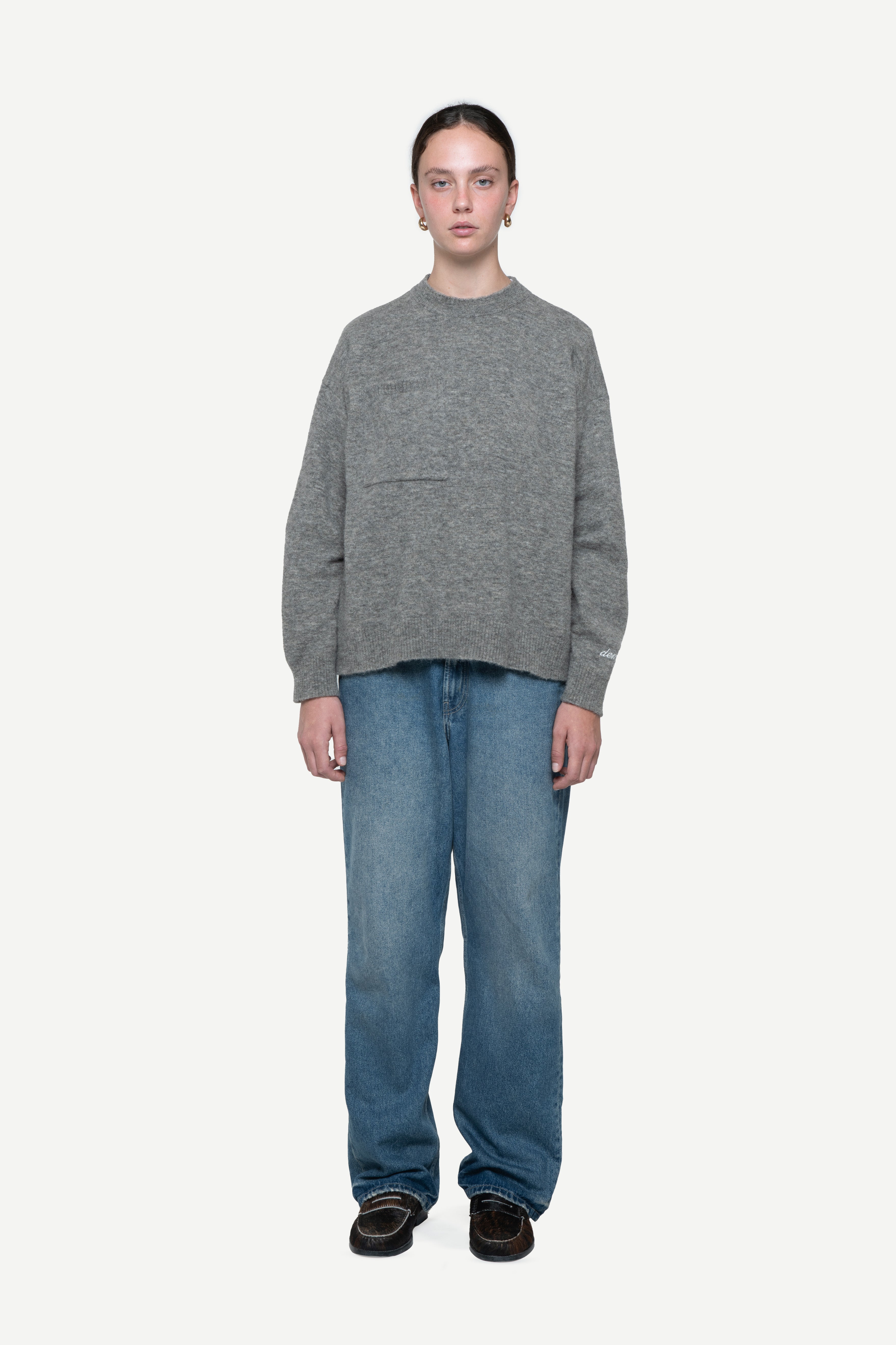 Sielo Grey Alpaca Sweater